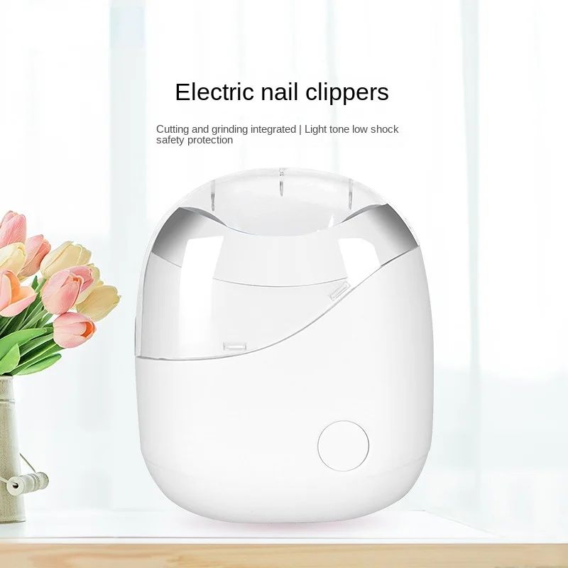 Electric Automatic Nail Clippers with Light Trimmer Nail Cutter Manicure for Baby Care Scissor Pet Nail Clipper Nail Supplies
