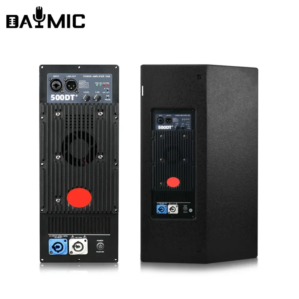AOSHEN 500DT 프로페셔널 500W 파워 앰프 모듈 클래스 D (음향 장비 앰프 스피커 시스템용)
