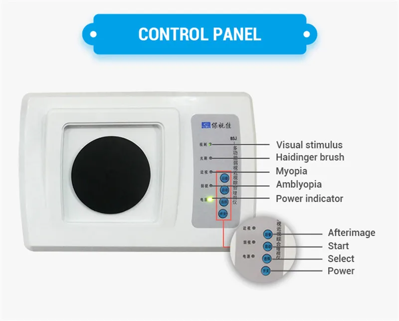 The New BSJ-D Multifunctional Myopia Comprehensive Amblyopia Treatment Instrument for Children's Home Training Equipment