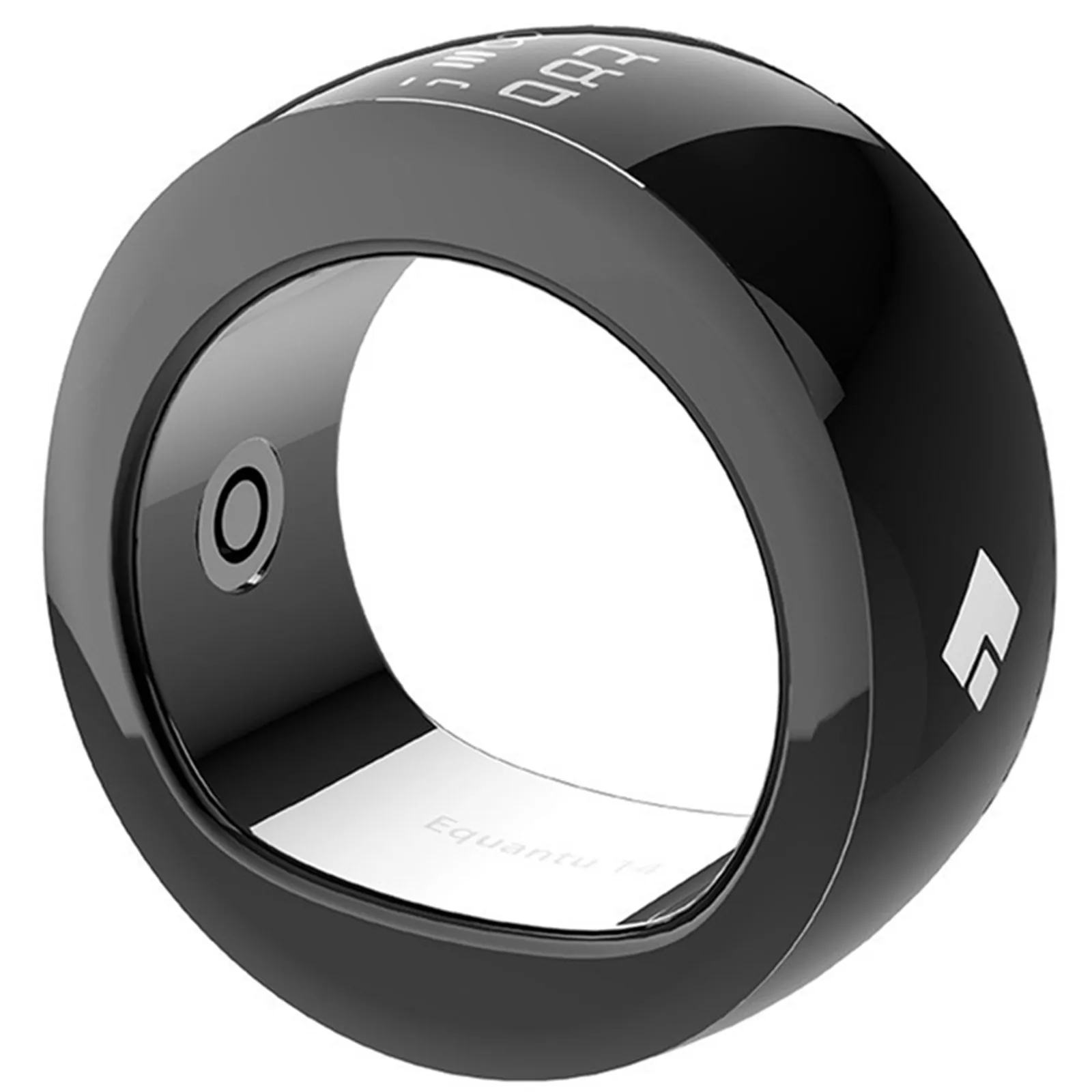 Waterproof Smart Ring Prayer Buddha Sutra Counter Display Screen Bluetooth Electronic Time Reminder Charge Bracelet Phone APP 2