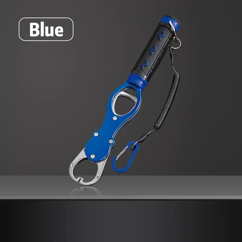 Portable Aluminum Fishing Lip Grip with Weight Scale