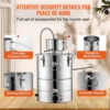 VEVOR 30/50L Stainless Steel Alcohol Distiller Alcohol Still Essential Oil Brewing DIY Whisky Wine Brandy Distillery Home Use 5