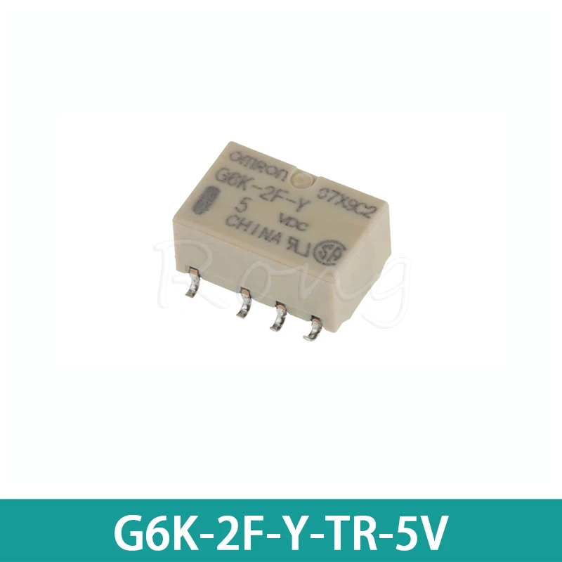 

10PCS G6K-2F-Y-TR-5V 5V DC 1A 10x6.5x5.2mm original patch signal relay