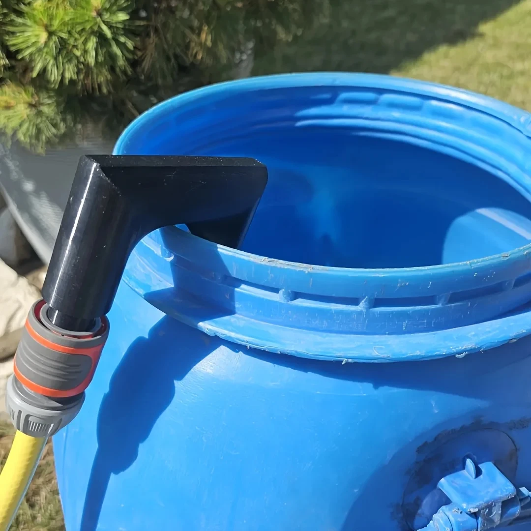 Durable Garden Hose Hook - Easy Water Tank Filling, No Handheld, Anti-Slip Design, Patio Watering Tool, Garden Hose Accessories