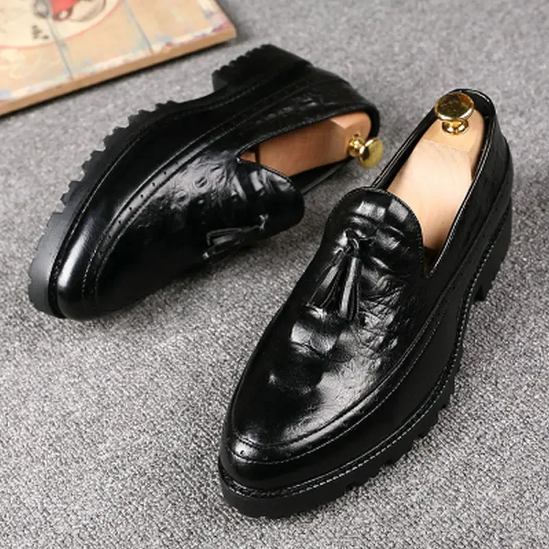 New Fashion Designer Luxury Men Formal Leather shoes Men Dress