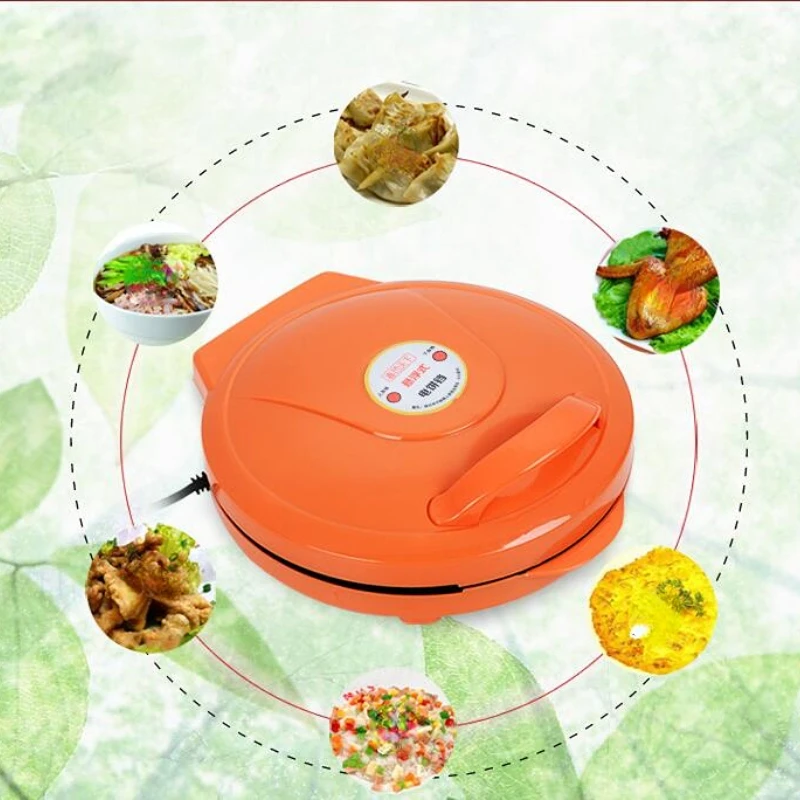 New Household Electric pancake maker Doublesided Heating Pancake Machine Suspended Fullautomatic Power Off Pancake Pan 6