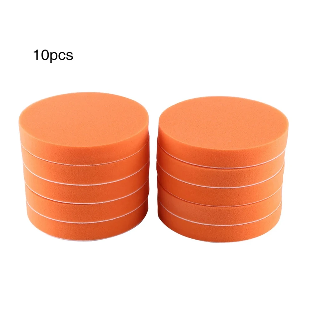 10PCS/Set 6" 150mm Car Polishing Pad Multi-functional Car Wash Cleaning Sponge Auto Clean Waxing Pad Polisher Buffer Tool