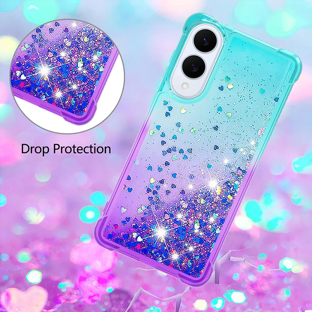 Dynamic Liquid Iridescent Flow Sand Phone Shell Case