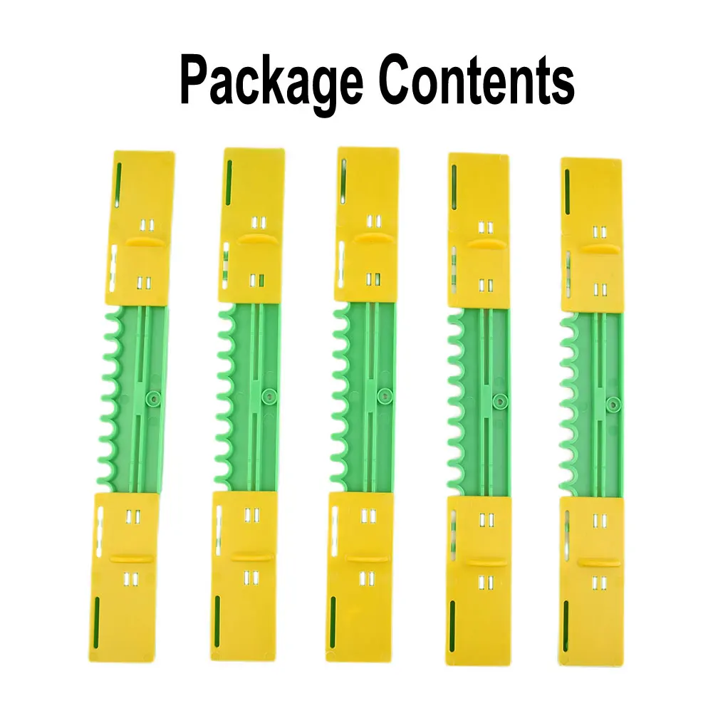 

5pcs Plastic Beehive Door Beekeeping Box Entrance Disc Bee Nest Gate Beehive Entrance Travel Door Nest Breeding Beekeeper Supply