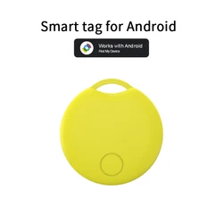 CD Smart Tag Bluetooth Tracker - Universal Key Finder & Pet Locator (Yellow)