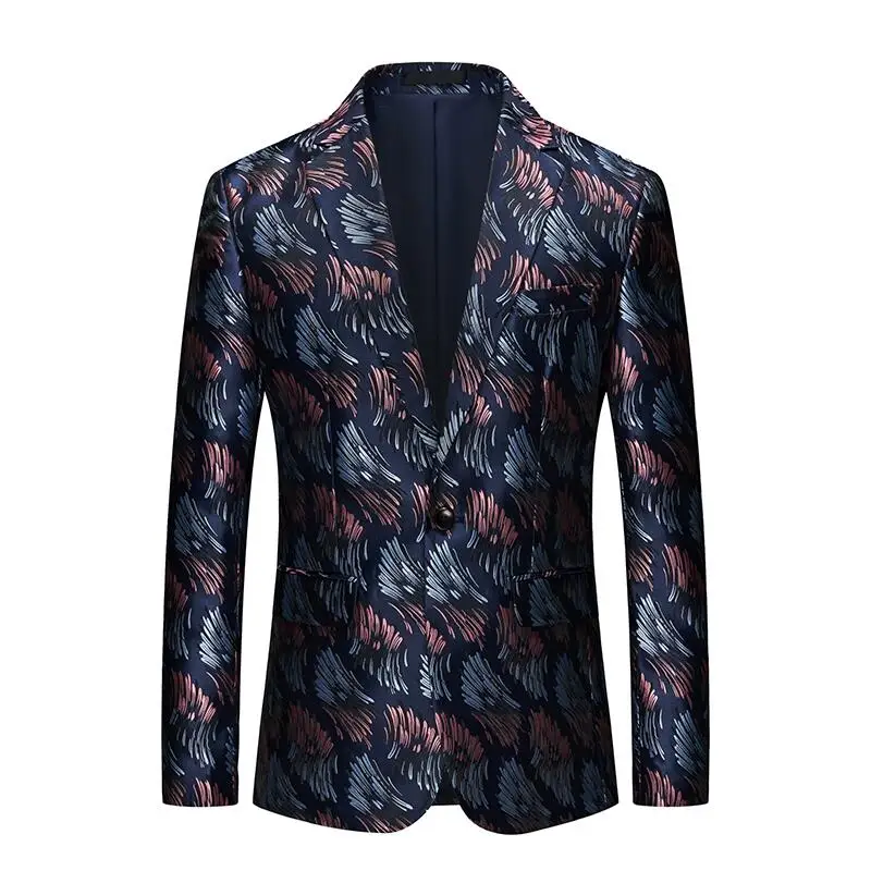 Men Suits Jackets 30 Styles Formal Suit Jacket Luxury Jacquard Men Wedding Party Blazer Dinner Tuxedo Jacket Streetwear Dress Coat Plus Size 6XL-M