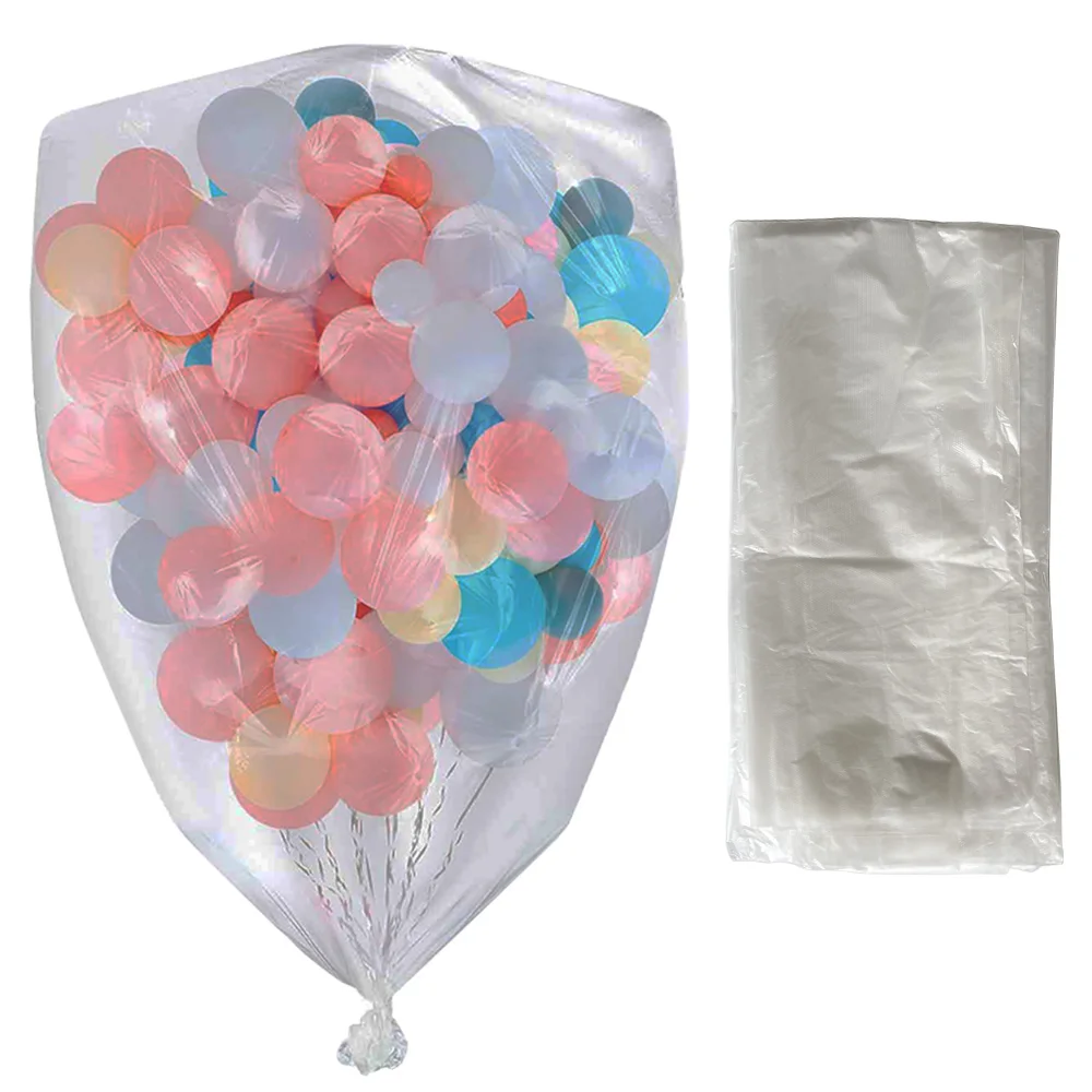 1pc Transparent Balloon Storage Bag Large Balloon Bags For Transport Clear Giant  Storage Bags For Celebration Party Supplie C4H8
