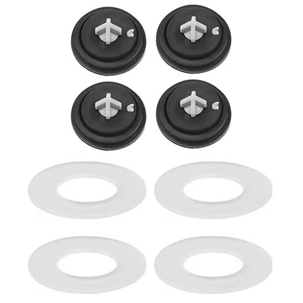 Drain Valve Water Stop Seal Rubber Diaphragm Toilet Flush Valve Seals For Siamp Fill Valves Ballvalve Bathroom Accessories 8pcs toilet drain valve flush valve seal washer