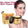 Bee Venom Firming Cream for Sagging Skin Lifting Tightening Anti Wrinkle Fade Fine Lines Hydrating Multi Action Body Cream