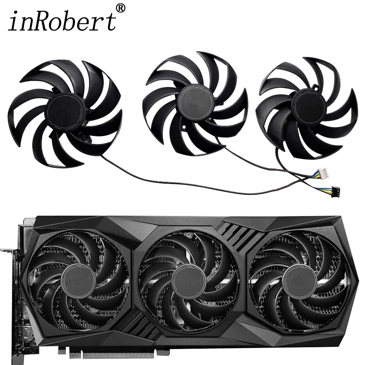 Rtx 3090 Ti 90Mm Ventola Di Raffreddamento Della Scheda Video Muslimex Per Msi Rtx3090Ti 24Gb Black Trio Dispositivo Di Raffreddamento Della Scheda Gr
