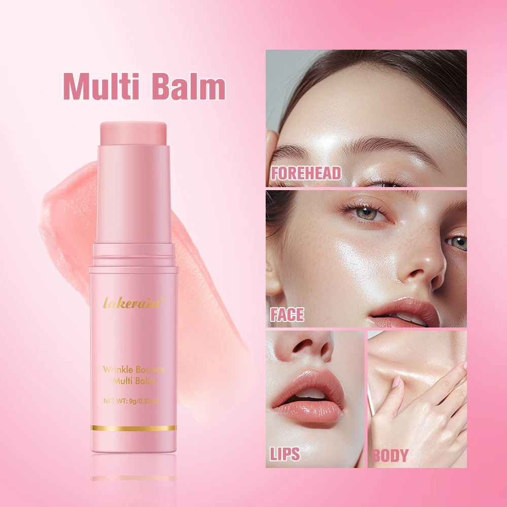 Eye cream Anti wrinkle eye cream Facial anti aging Facial moisturizing cream Anti aging facial Moisturizing Wrinkle Bounce Multi Balm Facial Collagen Multi Balm Stick Wrinkle Bounce Cream Dull Cosmetics Korean KAHI