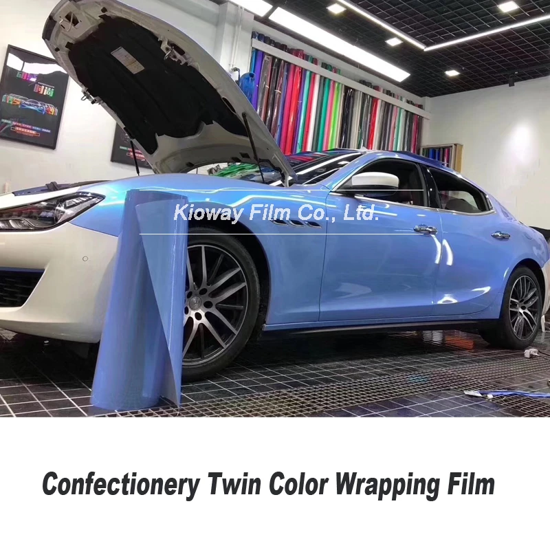 Highest quality Car wrapping paper Vehicle Confectionery Twin Color