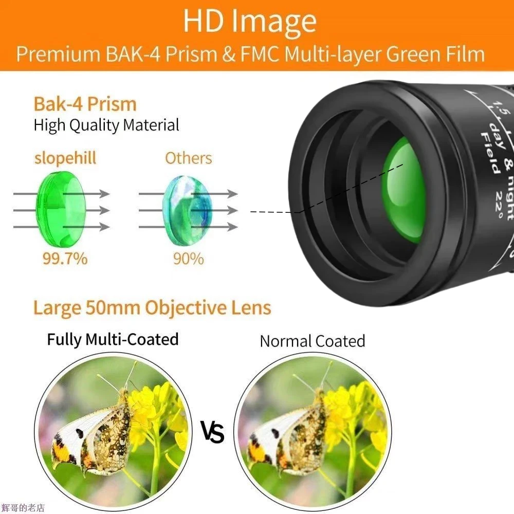 16x52 Monocular Telescope 4