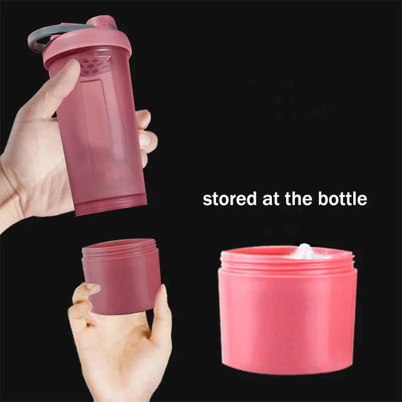 Leak-proof 700ml Shaker Cup with Mixing Ball - Easily Mix Nutritional Protein  Drinks. High Quality and Convenient on AliExpress