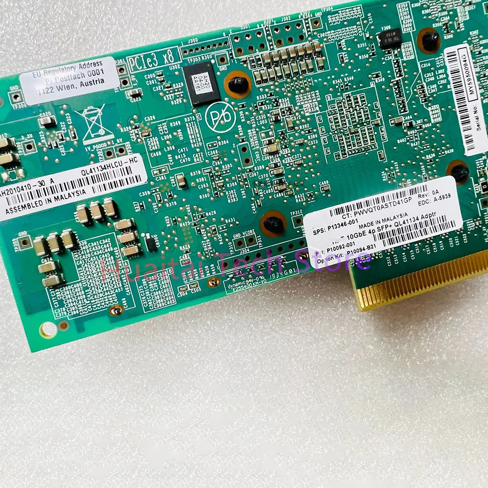 For HPE Ethernet 10Gb Four-port Optical Fiber Network Card SFP+ QL41134HLCU-HC P10094-B21 5 For HPE Ethernet 10Gb Four-port Optical Fiber Network Card SFP+ QL41134HLCU-HC P10094-B21 - Image 3