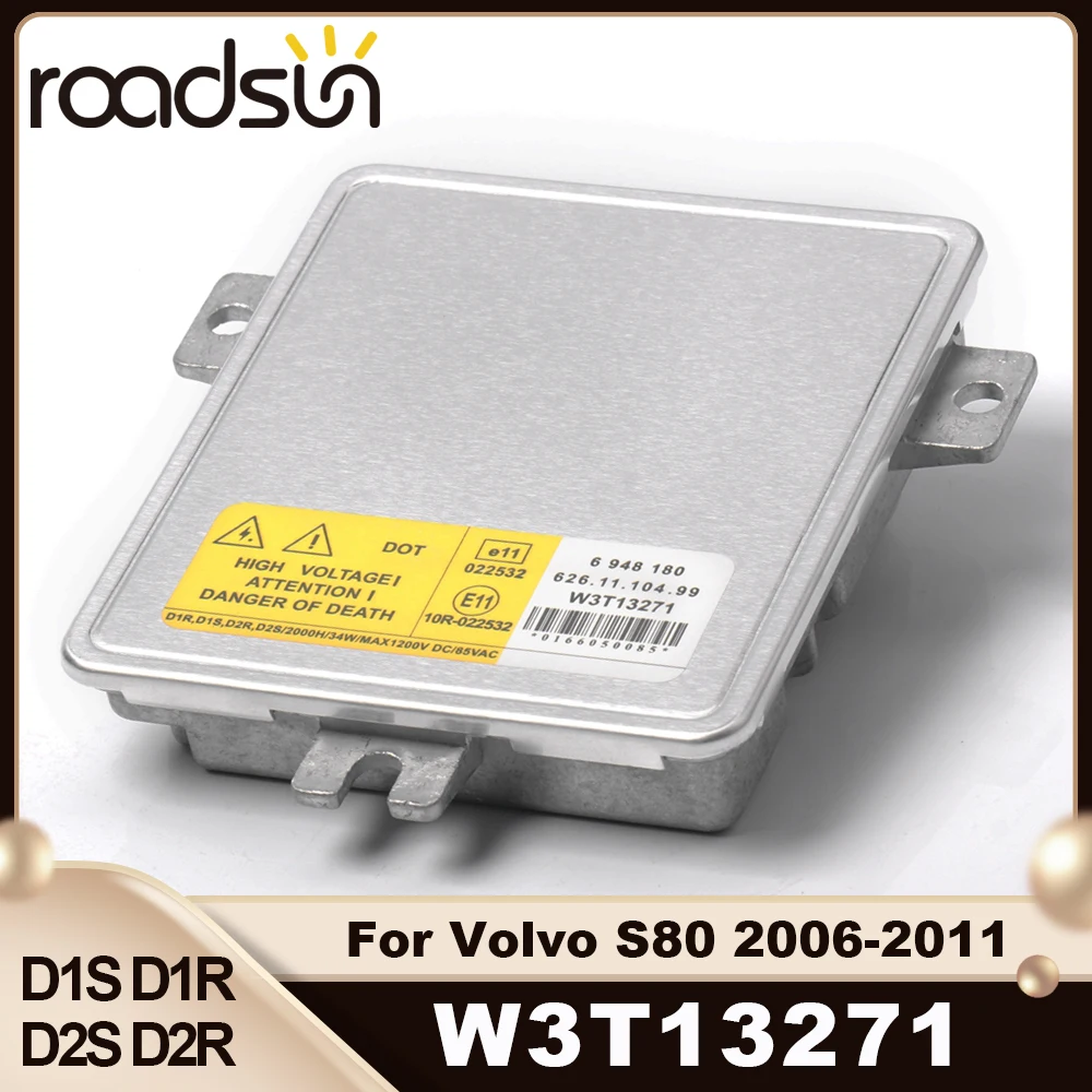 

W3T13271 HID балласт блок 6 948 180 Xenon блок управления 63126948180 D1S D1R D2S D2R для Volvo S80 2006 2007 2008 2009 2010 2011
