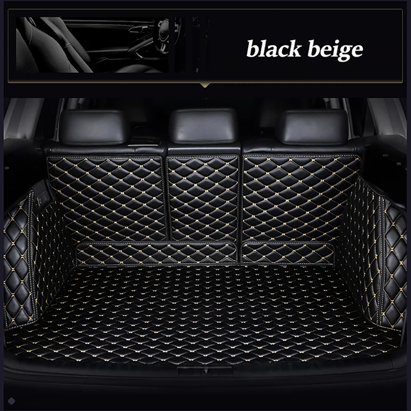 

Full Coverage Custom Car Trunk Mats for Chrysler 300C Grand Voager Sebring Interior Details Car Accessories