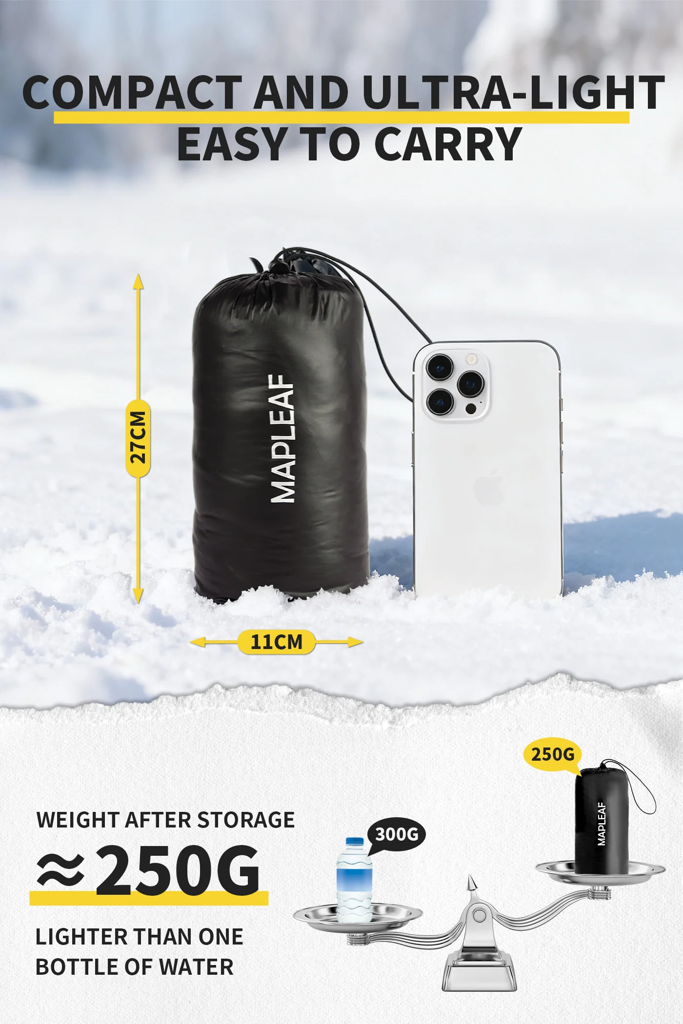 Ultralight 800FP Winter Down Pants 4