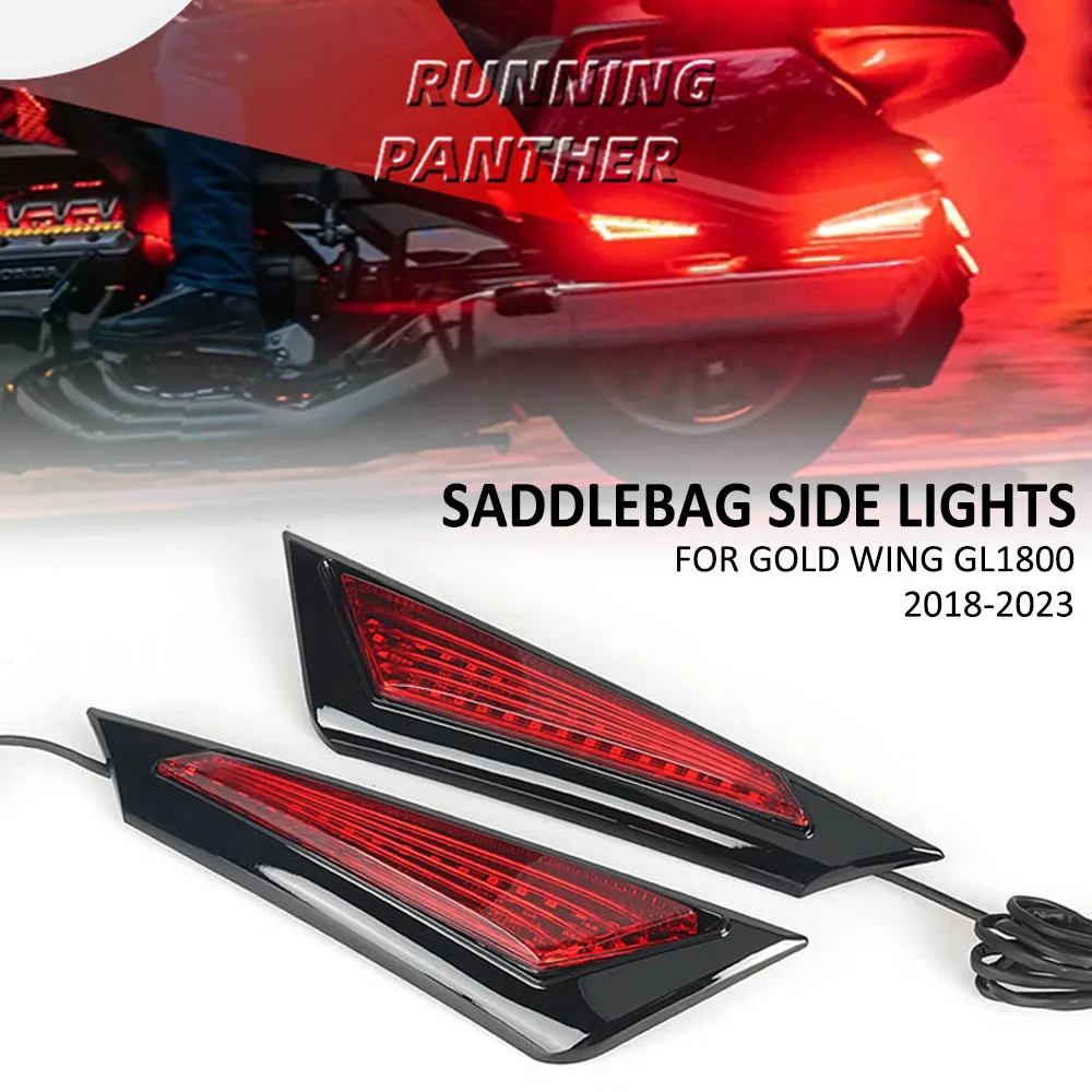 For Honda Goldwing Gold Wing GL 1800 GL1800 F6B-Motorcycle Saddlebag Side Indicator LED Marker Lights Decorative Lamp motorcycle led lights,motorcycle accessories