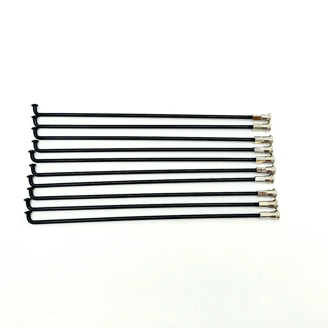 Electric Bike Parts Electric Bicycle Accessories 12G Steel Spokes Caliber 2.5mm Length 117-256mm with Matching Nuts Nipples Electric Scooter Parts