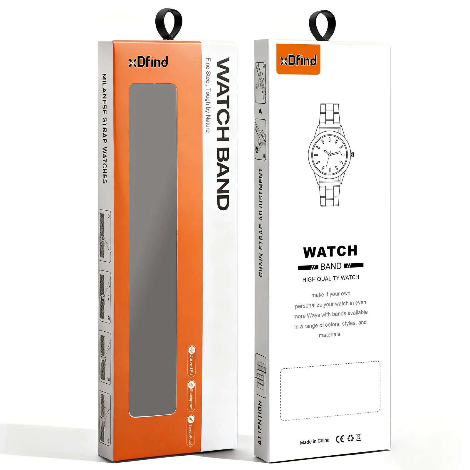Luxury Milanese Stainless Steel Mesh Watch Strap