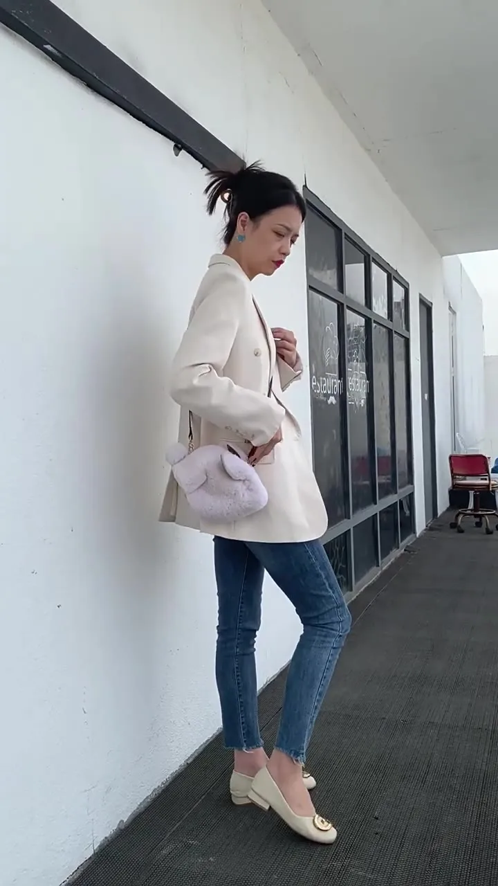 【Aelfric Eden】キュート プラッシュ ラビット バッグ Cute Plush Rabbit Single Shoulder Bag Women Crossbody Bags