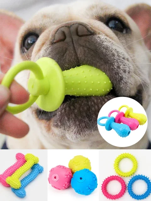 Dog Toys For Small Dogs Indestructible Dog Toy Teeth Cleaning Chew Training Toys Pet Supplies 1