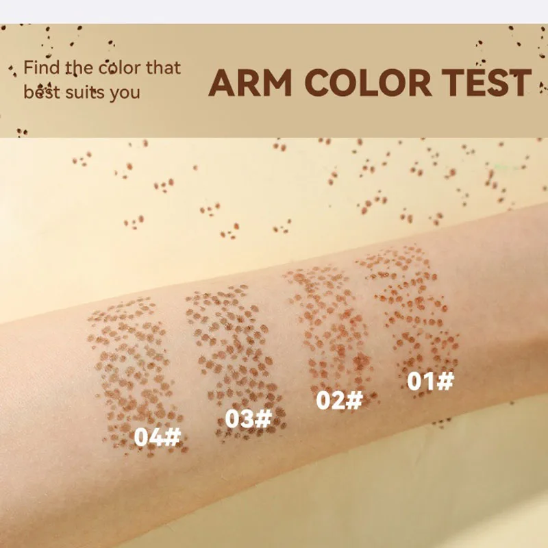 Five Head Face Fake Freckles Pen Freckle stamp kit face concealer pen Natural Waterproof Lifelike Freckles Stamp Pen Long Lasting Dot Spot Makep Tool Cosmetic