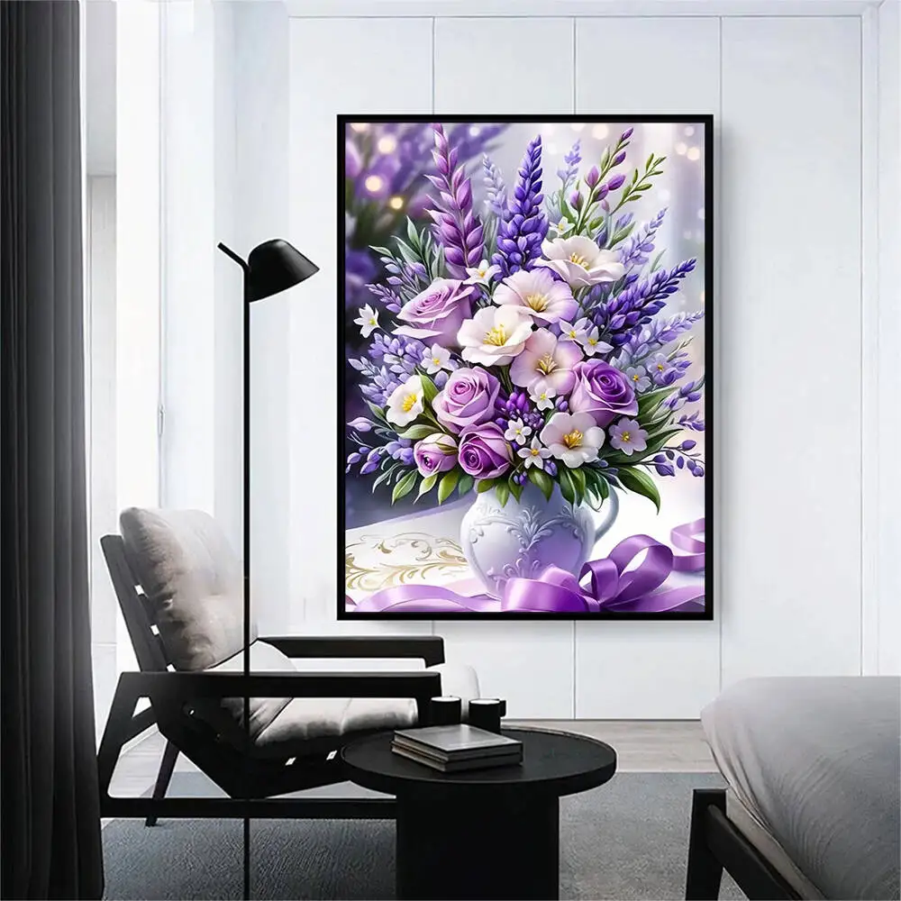 5D Rose Flower Diamond Painting 3