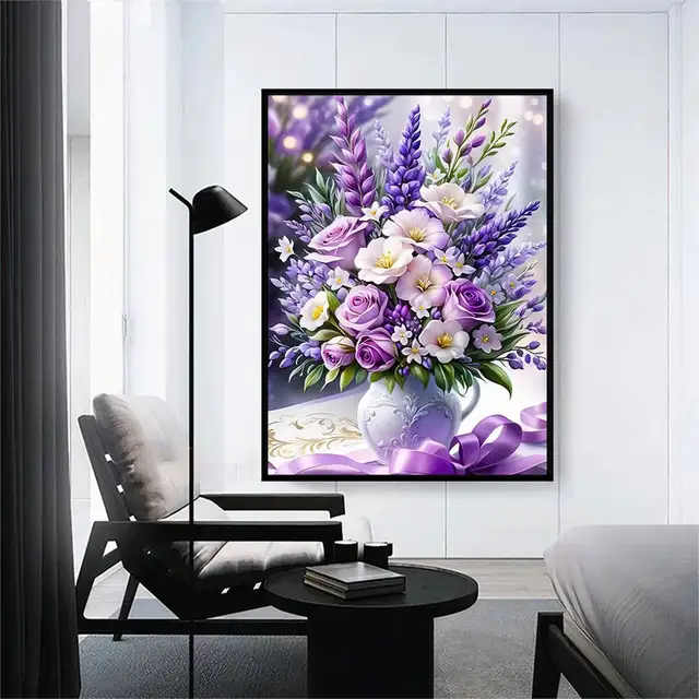 5D Rose Flower Diamond Painting 3