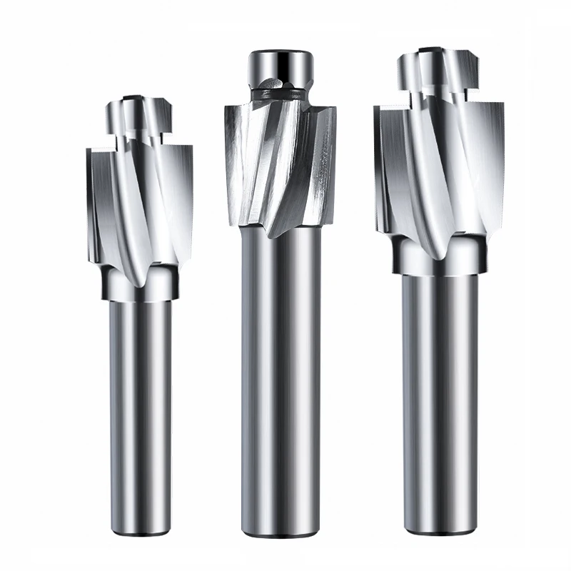 4 個 4 モデル超硬テーパーエンドミルボールノーズ刃長 20.5