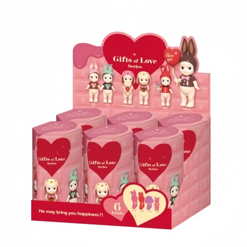 thumbnail image 1 of Regalo de amor de la serie Hot Sonny Angel, juguete sorpresa misterioso para jugar con la marea, caja ciega, muñeco, mascota Dharma de la suerte, adornos, regalo de cumpleaños, 1 of 5