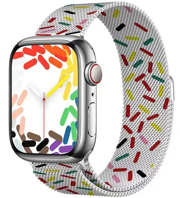 Luxury Milanese Metal Strap for Apple Watch - Elegant Bracelet Design