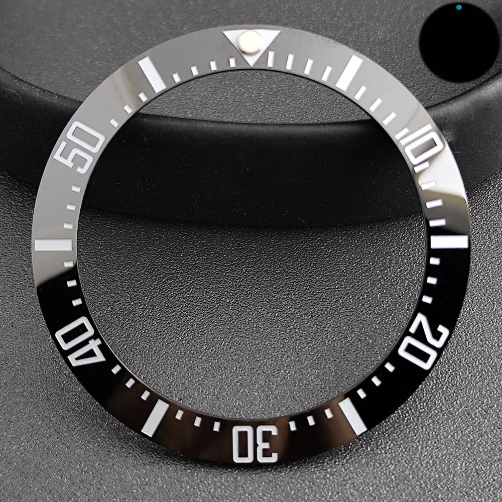 Premium 40mm Ceramic/Aluminum Watch Bezel Insert for Timepiece Customization