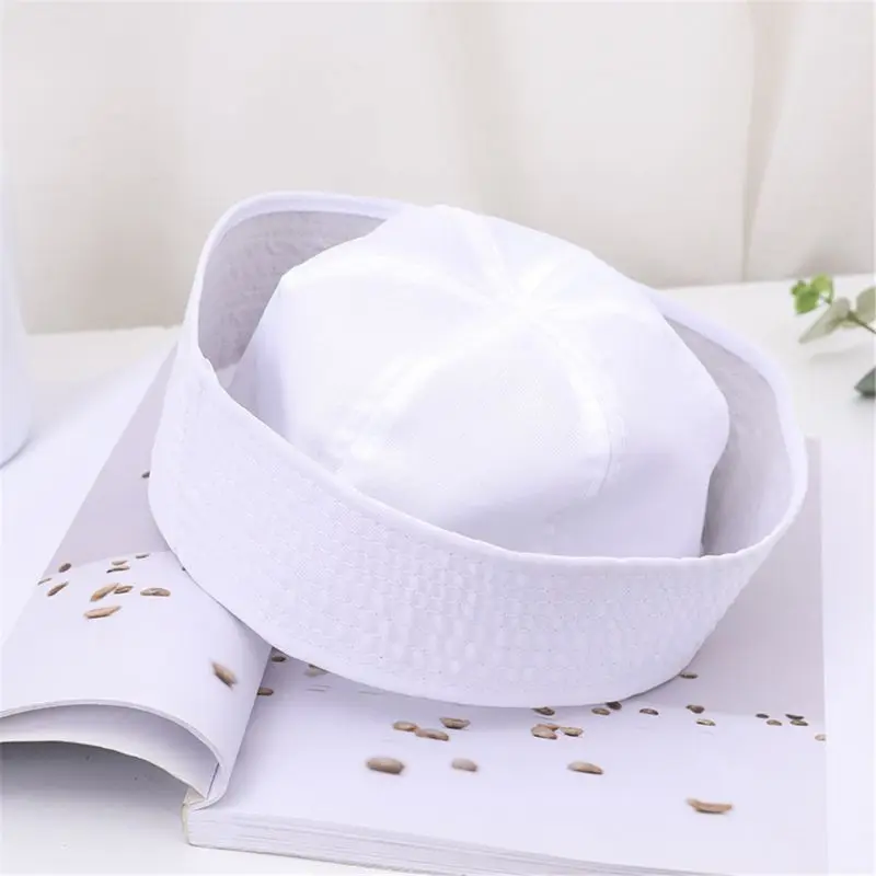 Military Hats Sailor Cap Captain Navy Marine Caps Cosplay Army Hats For Women Men Child Fancy Cosplay Hat 652F