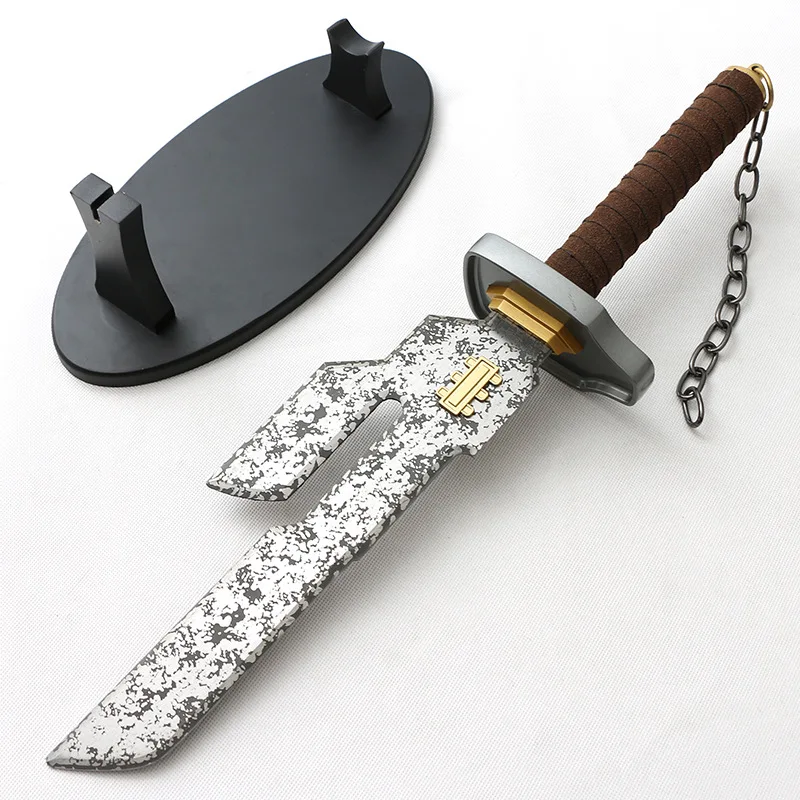 リアルサイズ金属伏黒刀司ナイフ呪術廻戦コスプレ小道具鉄 Jjk 刀司剣