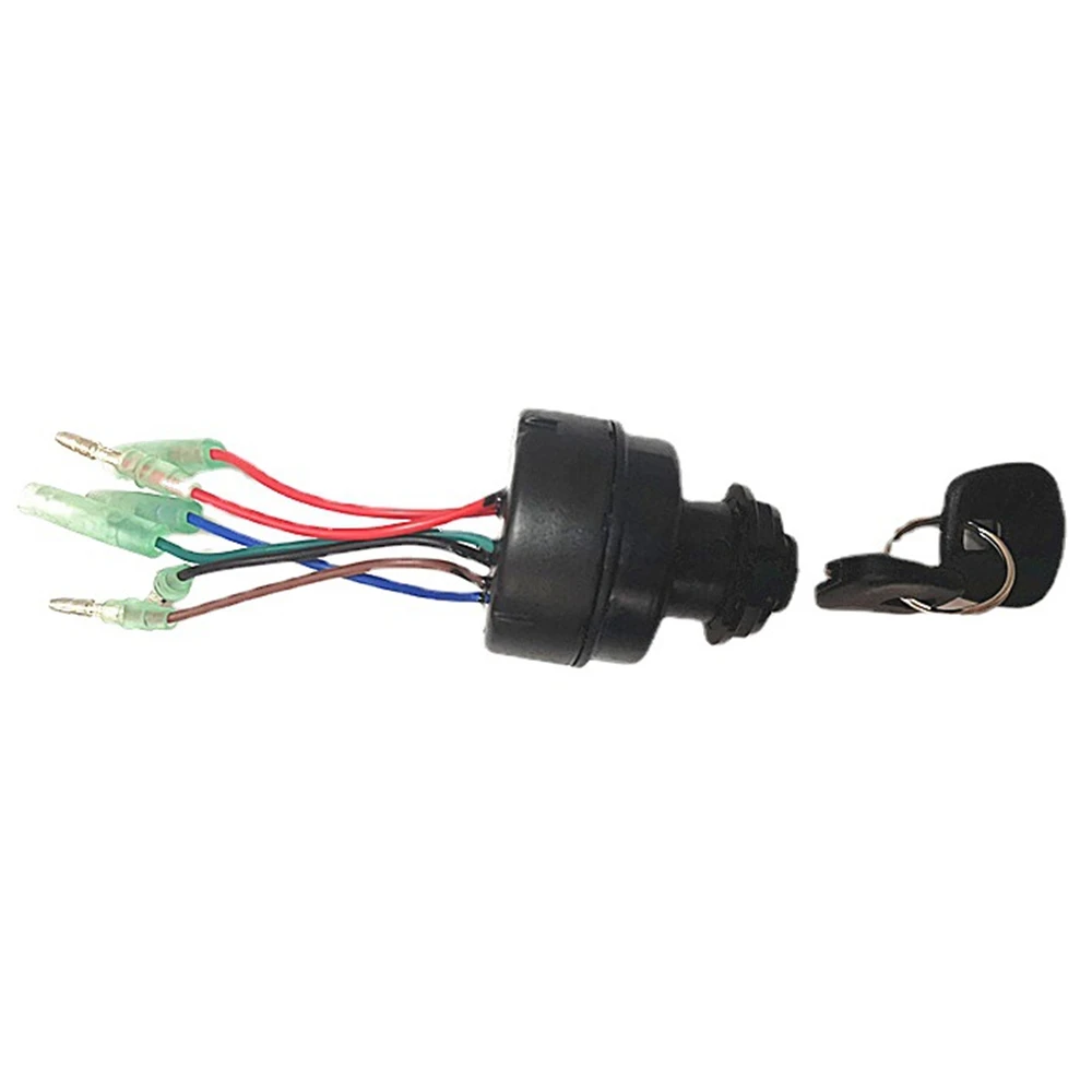 ​New Outboard Remote Control Box Ignition Key Switch 353-76020-3 With 2 Keys 353760203