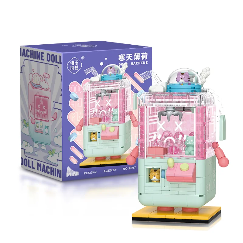 Mini Building Blocks Machine Model Assembly Toy