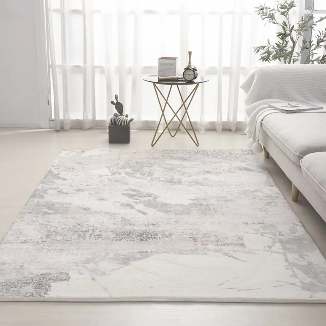 Minimalist Large Area Living Room Carpet Modern Decoration Home Plush Non-slip Rug 200x300cm Thickening Floor Mat Washable Tapis 4