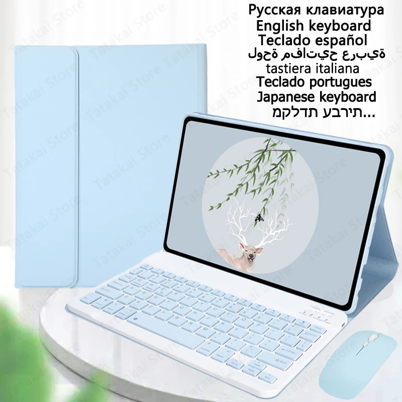 Tastiera Tablet Per Funda Redmi Pad Custodia Per Tastiera 2022 Cover Per Supporto Per Capa Xiaomi Redmi Pad Case 10.61 ''Supporto Per Tastiera Coque