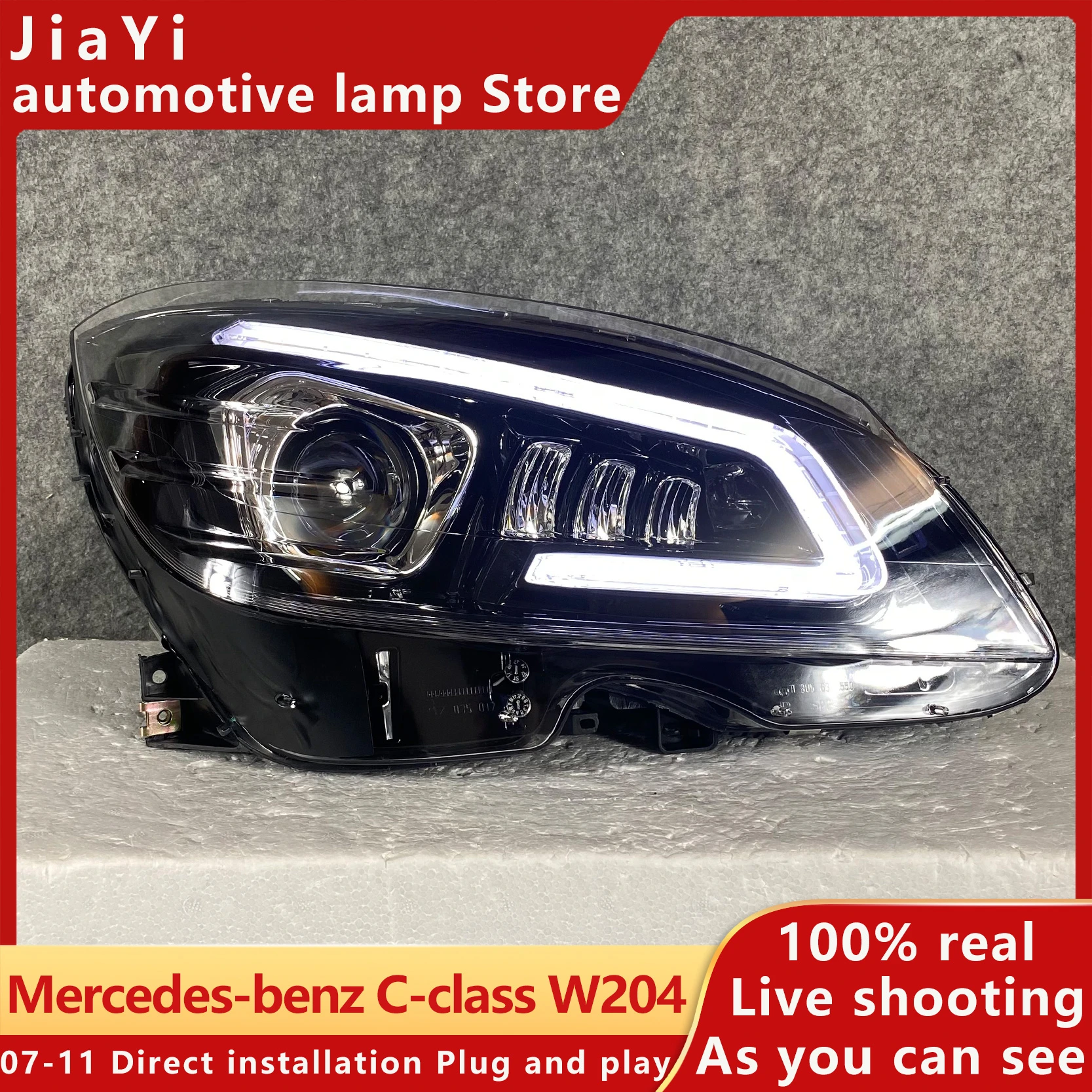 Head Lamp For Benz W204 Led Headlight 20072011 Headlights C200 C260