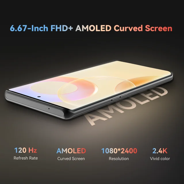CUBOT X90, smartphone Android 14, écran AMOLED incurvé 6,67 pouces 120 Hz, 32 Go de RAM (16 Go + 16 Go étendus), 256 Go de ROM, Helio G99, 4G telephone, NFC, appareil photo 100 MP, ajouter au panier 2