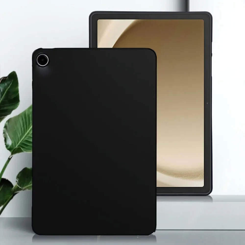 Premium Black Silicone TPU Protective Tablet Back Cover for Tab S9 FE ...