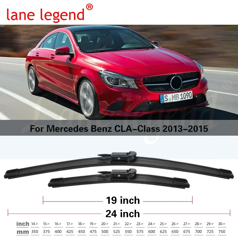 Car Wiper Blades for Mercedes Benz CLA Class 2013 2014 2015 Windscreen Car Accessories CLA180 CLA200 CLA220 CLA250 CLA45 AMG