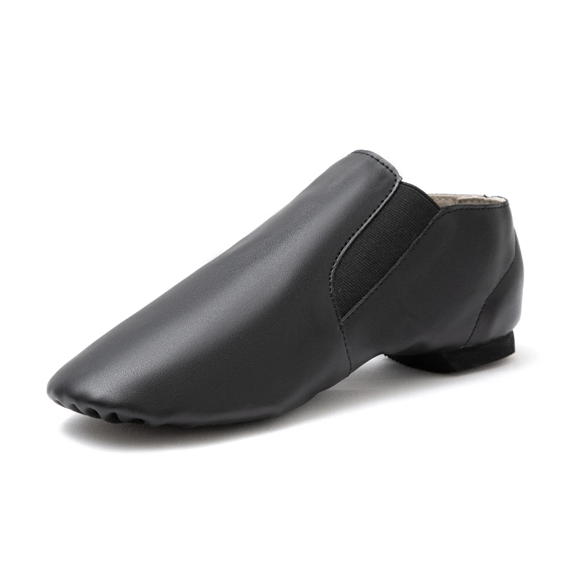 Dynadans PU Leather Jazz Shoes Slip On Dance Shoes for kids and Adults with Side Elasticity (Toddlers/kids/Big kids/Men/Women) 2